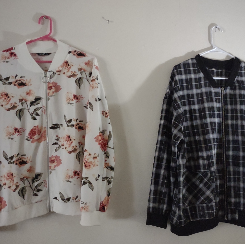2 bomber jackets